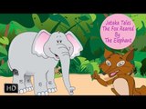 Jataka Tales - The Fox Reared By The Elephant - Moral Stories For Children - Animated Cartoon/Kids