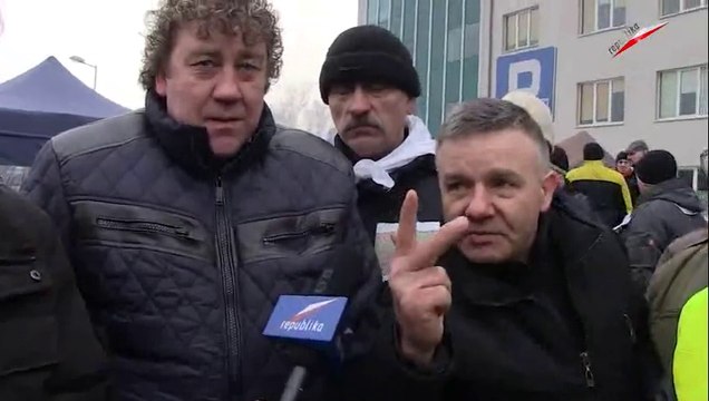 POlicja strzela do ludzi - Jastrzębie Zdrój (05.02.2015)