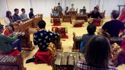 Atelier Gamelan Balinais classe de FMA - janvier 2015