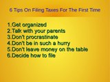 Best tax filer 6 tips on filing taxes for the first time