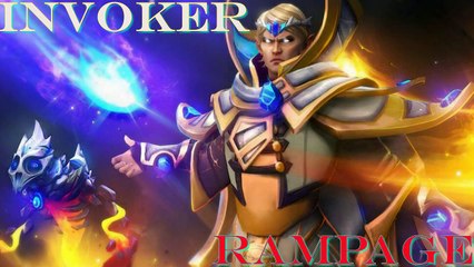 Dota 2 WTF !! '' Invoker " Rampage