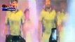 Pakistani cricketers doing ramp walk with their ICC worldcup kits
