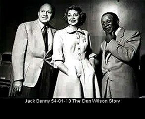 Jack Benny radio show 1_10_54 The Don Wilson Story