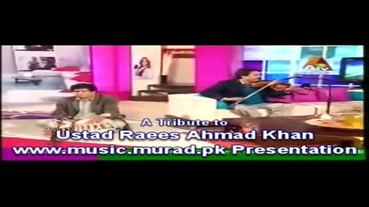 Violin Instrumental Ustad Raees Ahmad Khan Duniya kisi ke piyar mein jannat se kam mehdi hassan