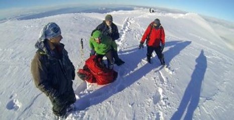 Dağda Mahsur Kalanlar Helikopterlerle Böyle Kurtarıldı