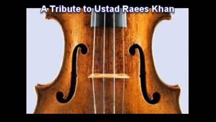 Violin tune Ustad Raees Ahmad Khan Kabhi to tum ko yad ayengi Pakistani instrumental music