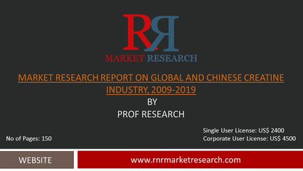 Creatine Industry Global and Chinese Market Research Report 2009-2019