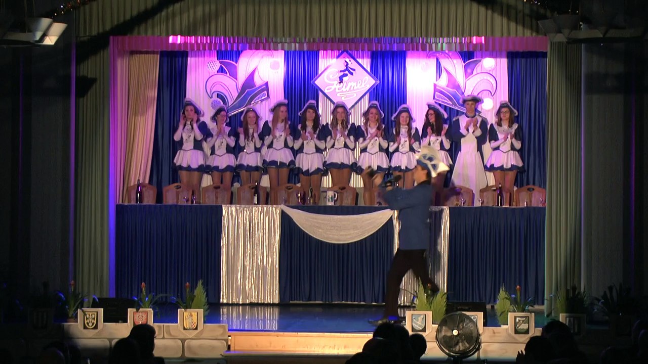 1.Büttenabend 2015- Endnummer Motto-Elferrat - Hard Rolf Cafe