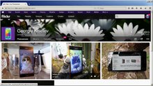 Загрузка фотографий для отзывов на flickr.com