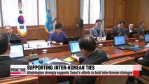 U.S. reaffirms support of inter-Korean dialogue