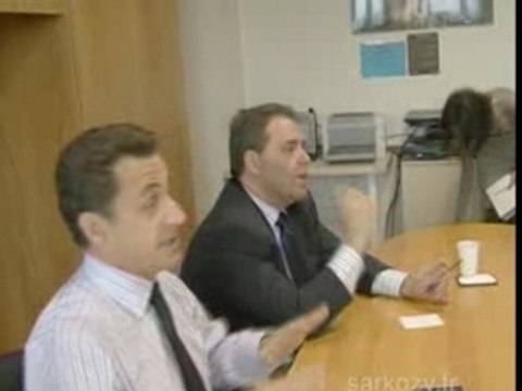 Hopital Henri Mondor: discours de Sarko