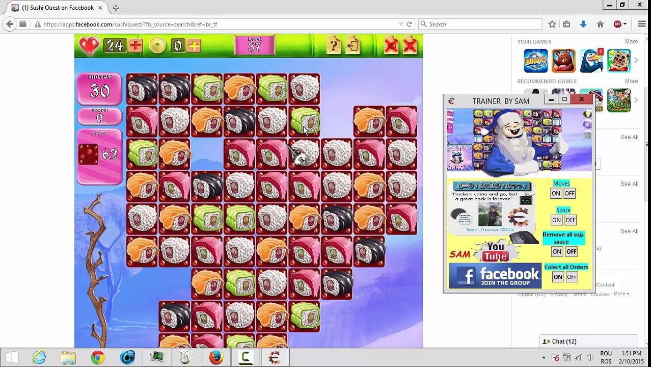 Sushi Quest Hack Trainer