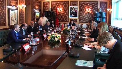 رئيس مجلس المستشارين يتباحث مع وزير الخارجية الفنلندي