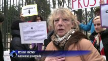 Action avec Rosen pour l'abolition de la prostitution devant le Sénat !