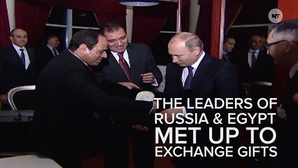 Putin Gives Egyptian President Russia's Most Famous Weapon