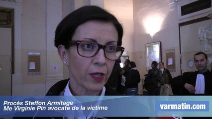 Procès Armitage: Me Virginie Pin conseil de la victime