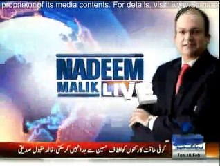 Nadeem Malik Live - 10th February 2015