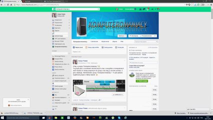 Zapraszam na Grupę "Komputeromaniacy" na Facebooku