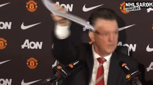 van gaal loses the plot