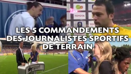 Télé: Les 5 commandements des journalistes sportifs de terrain