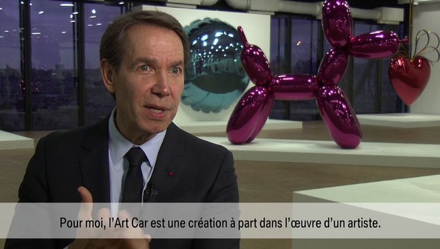 Art Cars de l'exposition Jeff Koons, la rétrospective au centre Georges Pompidou à Paris