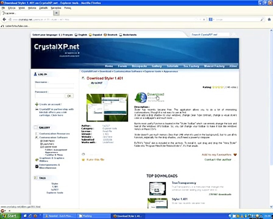 Jak zmienić  kolor paska Windows XP