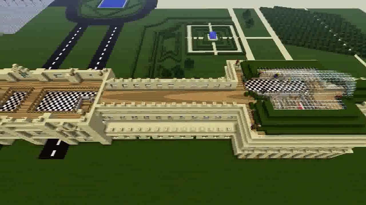 Minecraft Timelapse   Louvre