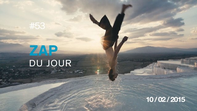 ZAP DU JOUR #53 : Kanye West est heureux / Explosion en Ukraine / Retrowave / Chat détendu du coussinet /