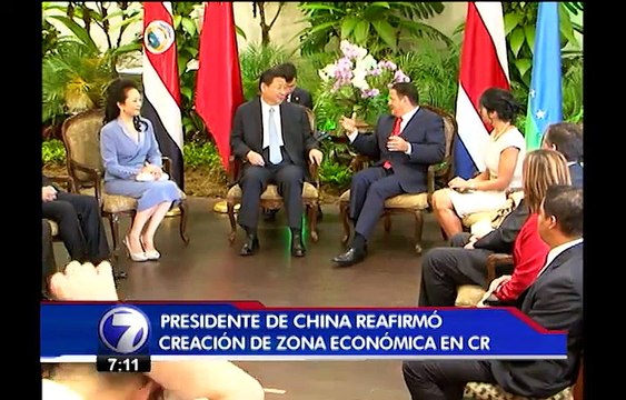 Visita de Xi Jinping permitiría el desarrollo económico de San Carlos, Puntarenas o Limón