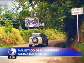 Falta de una carretera digna genera disminución de turistas en Monteverde