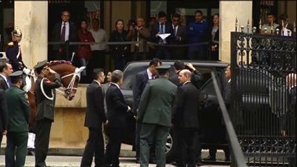 Erdoğan, Calderon Tarafından Askeri Törenle Karşılandı