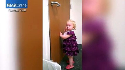 Hysterical Toddler Has a Meltdown at the Birth of Younger Sister