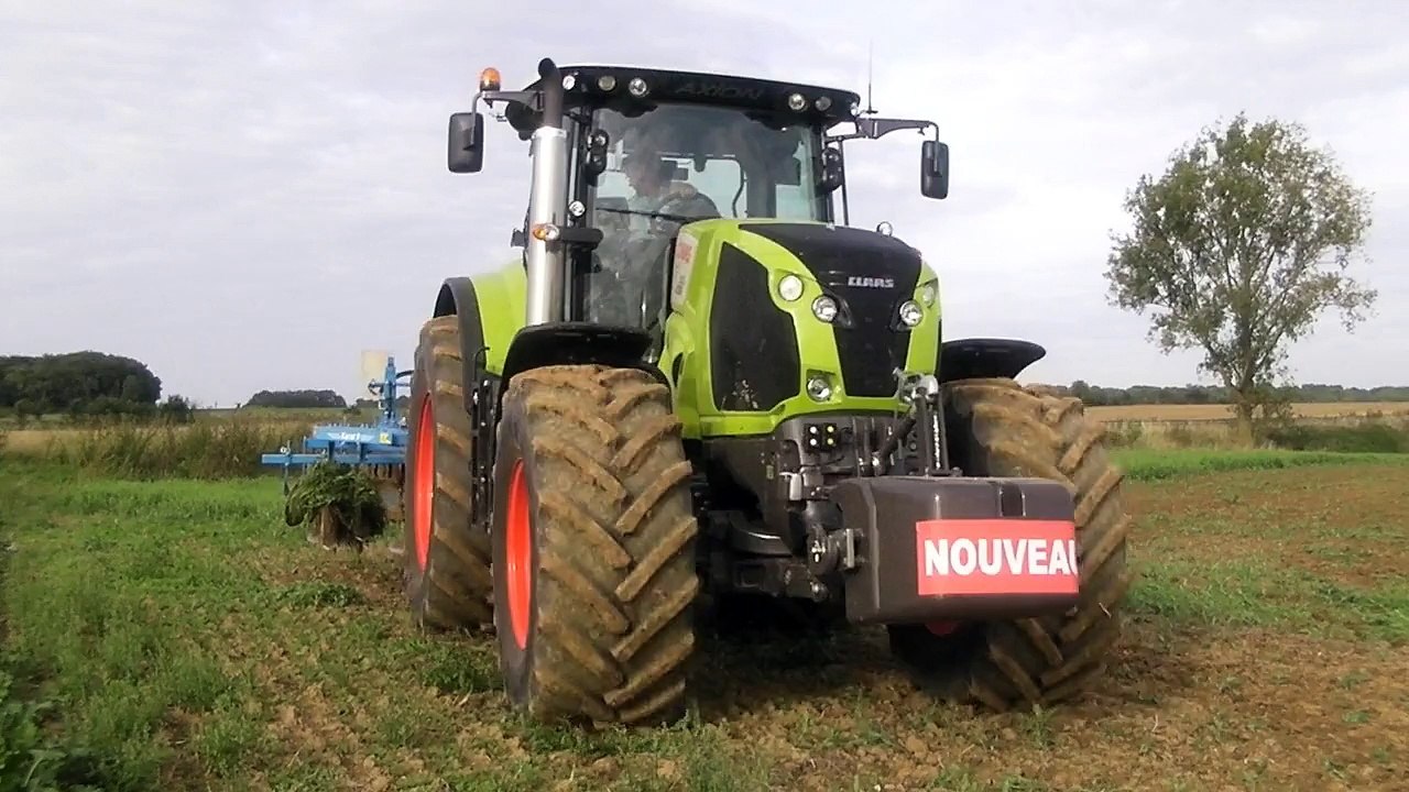lemken Karat 9 400 sur Claas axion 840