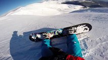 Farkında Olmadan Çığ Başlangıcına Neden Olan Snowboardcu