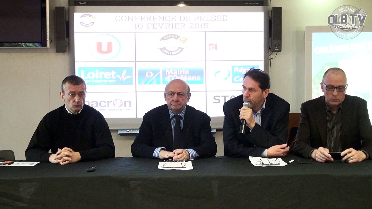 Conference de Presse du 10/02/2015 - Arrivée de Pierre Vincent