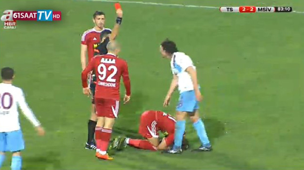 Trabzonspor 0 - 1 Sivasspor (GOL UTAKA)