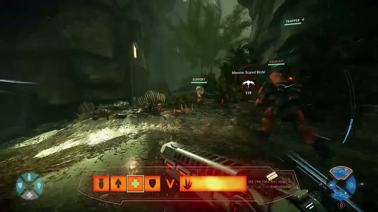 Evolve Wraith Gameplay - THIRD MONSTER IS AMAZING!! (Gameplay Walkthrough XB1/PS4/PC 1080p HD)