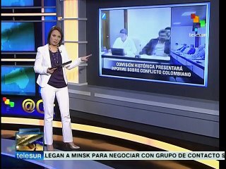 Comisión Histórica de Conflicto colombiano entrega informe al respecto