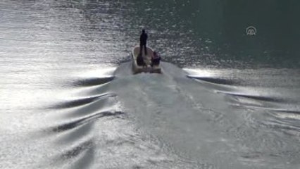 Kürtün Baraj Gölü'ne Sürüklenen İşçi Kayboldu (2)