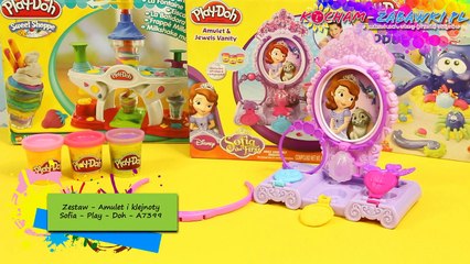 Amulet and Jewels Vanity Set / Magiczne Klejnoty Zosi - Sofia the First - Play-Doh - A7399