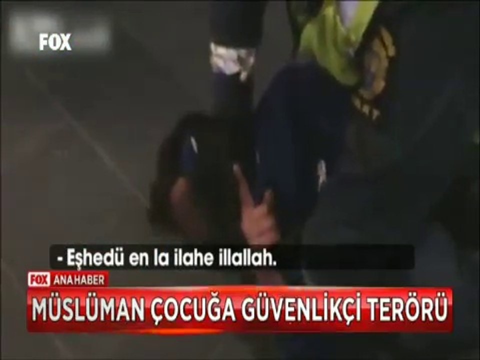 İsveç'te Müslüman çocuğa Güvenlikçi terörü Öleceğini düşünüp Kelime-i şehadet getirdi