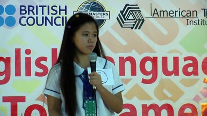 Extemporaneous Speech Contest - Finalist 01