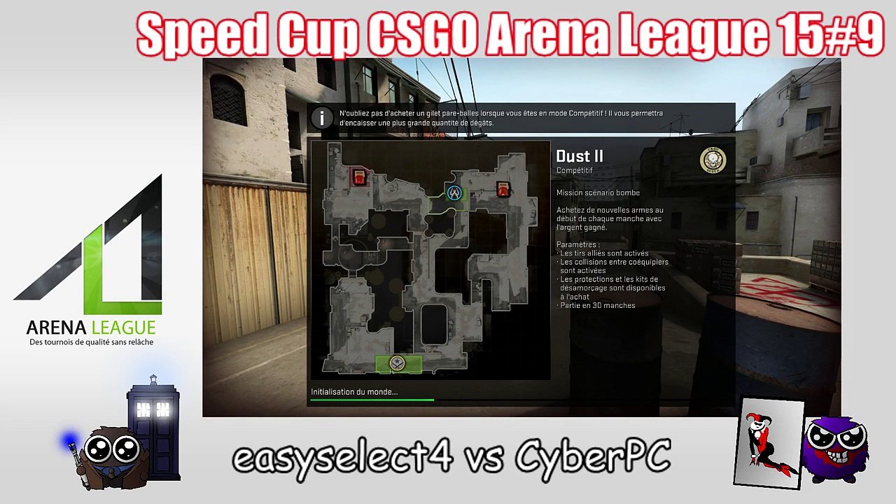FR/EN] CyberPC - Speedcup arena league CSGO #9 (REPLAY)