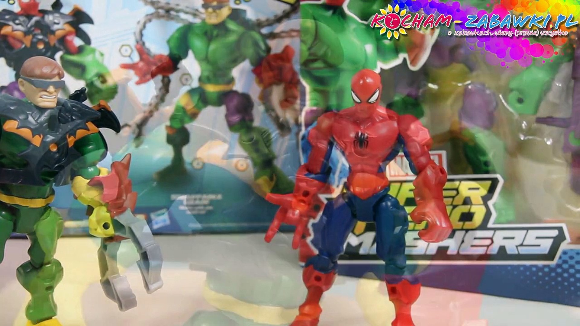 Spider-Man vs Doc Ock - Super Hero Mashers - Marvel - Hasbro - A8898 A8159  - Recenzja - video Dailymotion