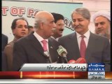 khursheed Shah said '3 words' for PPP Government