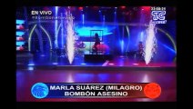 Atrevidos - Marla en su show del #bombonasesino