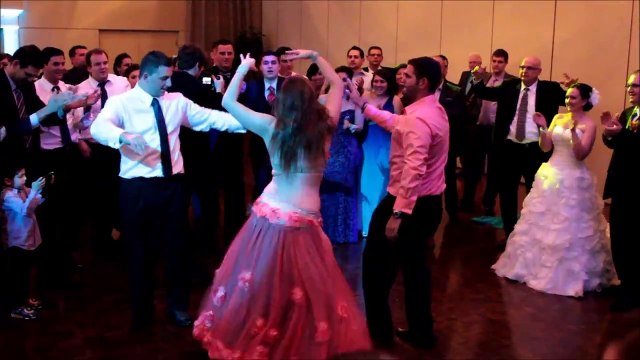 Belly Dance Show at a Wedding - Drum Solo Performance by Cassandra Fox