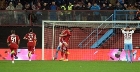 M. Sivasspor, Trabzonspor'u Türkiye Kupası'ndan Eledi
