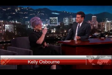 Kelly Osbourne Critiques Grammy Outfits | Jimmy Kimmel