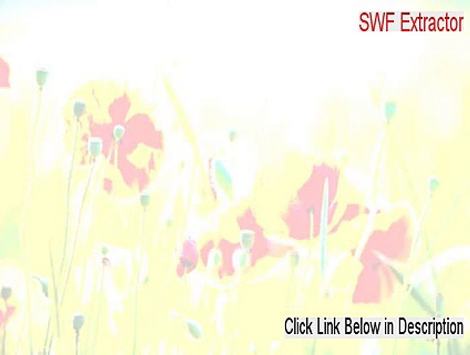 SWF Extractor Serial [swf extractor 2 2015]